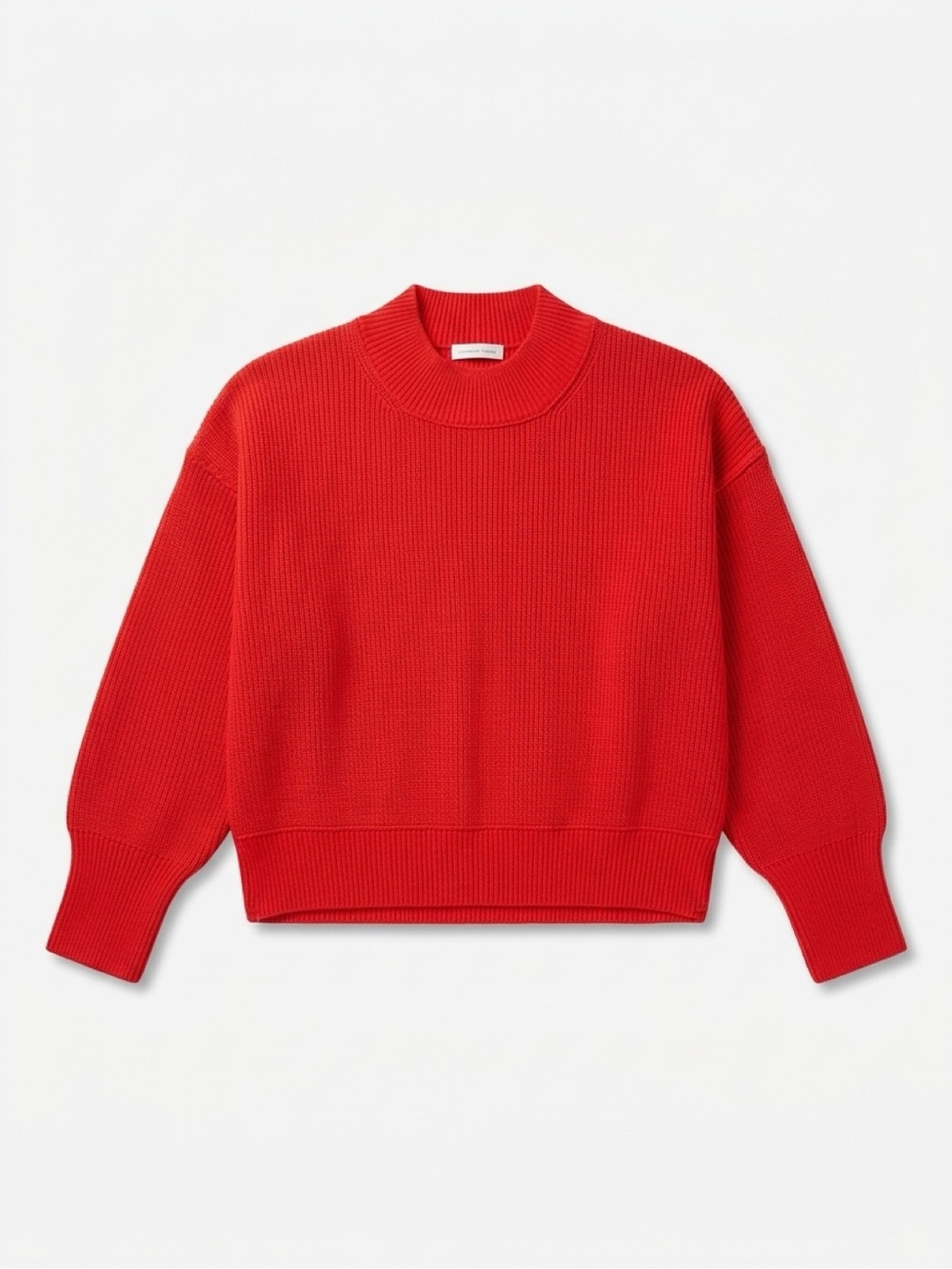 Zenana Women’s Red Crewneck Pullover Sweater - Size L/XL